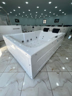 Jaccuzi Zemmouri 180/120/55 Avec Spot et 3 Moteur et 2 place